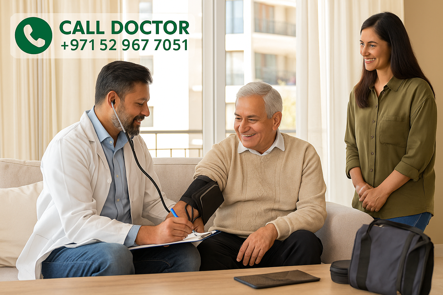 Geriatric Care in Dubai: Why Seniors Prefer Doctor at Home