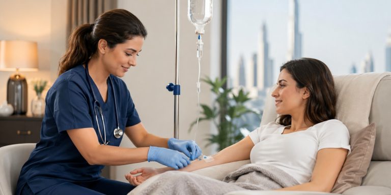 Ferinject IV Drip at Home in Dubai